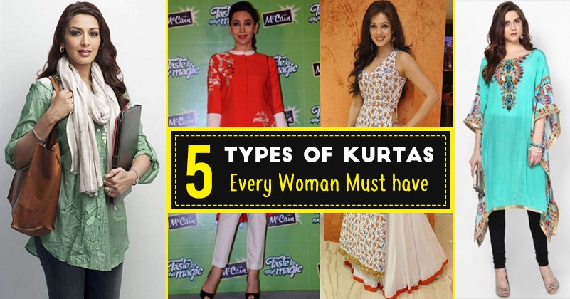 5 types of kurtas english cover