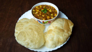 Puri Chole for Guru Purnima