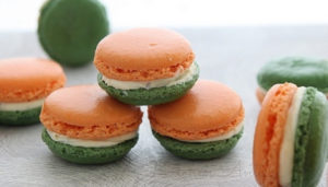 Tri Color Macroons