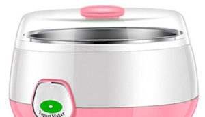 HSR Plastic And Stainless Steel 1 Litre Automatic Yogurt Maker