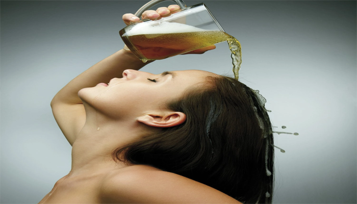 Beer As Hair Conditioner