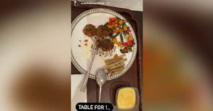 Malaika Arora's Kabab Plate
