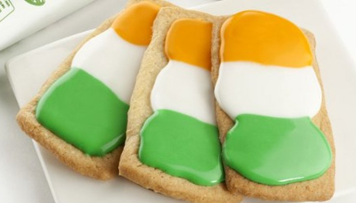 Tricolor Cookies - Tiranga food recipes