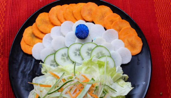 Tiranga Salad - Tiranga food recipes
