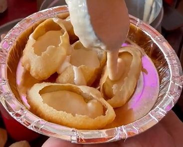 rabri golgappa