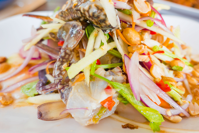 Raw papaya salad RECIPE