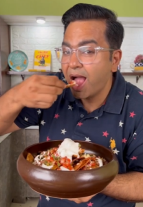 Roti Nachos recipe bye ajay chopra