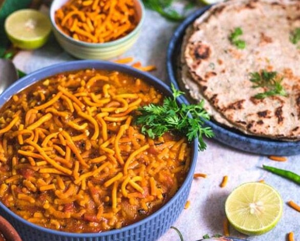 Sev Tamatar Sabji recipe