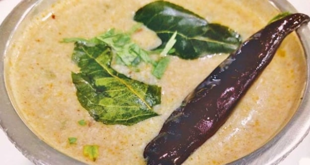Singadha Kadi Recipe