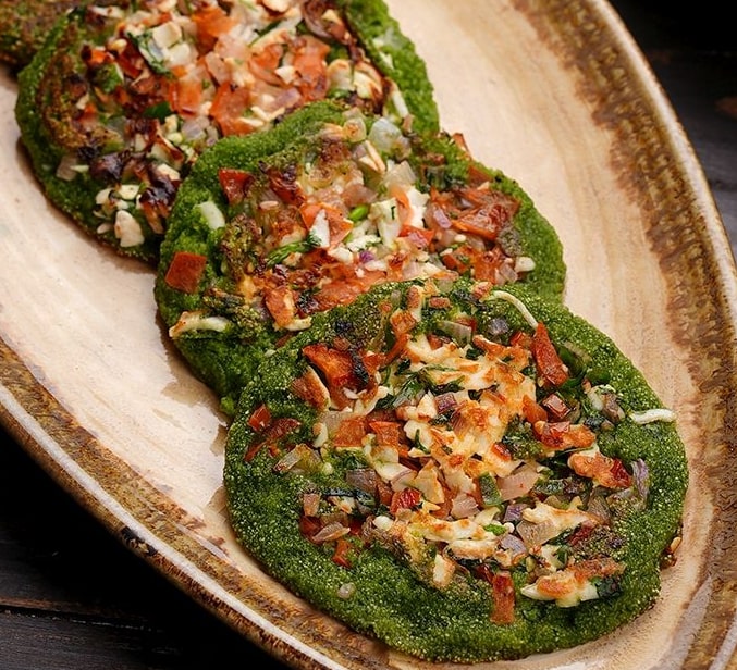 Palak Paneer Uttapam