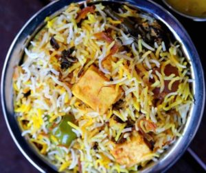 Paneer Biryani Recipe