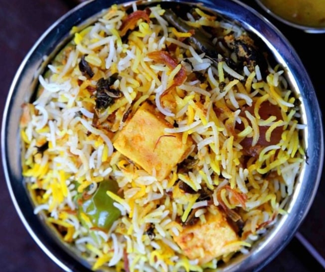 Paneer Biryani Recipe