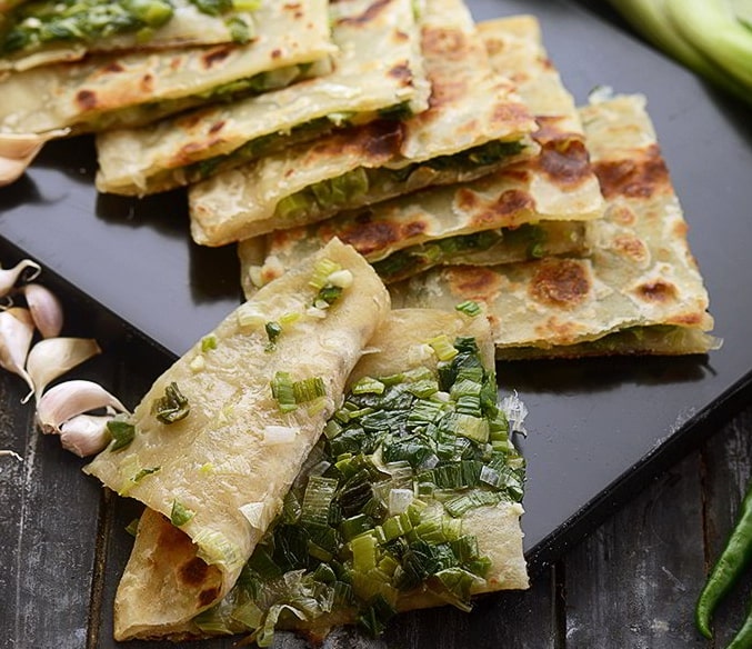 Spring Onion Paratha Recipes
