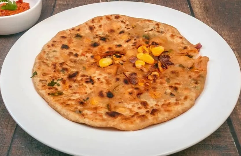 Sweet Corn Paratha Recipes