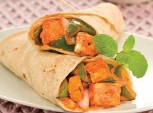 Paneer Tikka Wrap