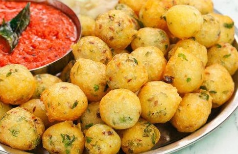 Potato Rice Pakoda Recipe