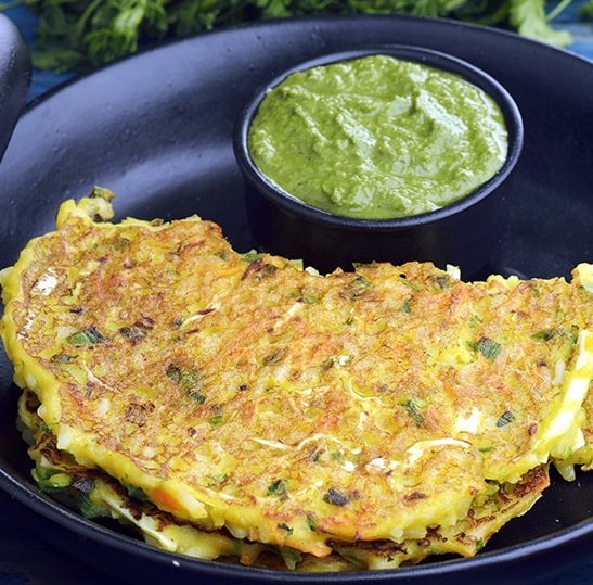 Leftover Rice Pancakes Recipe