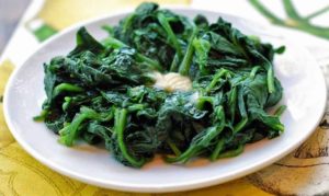 Steamed Spinach Recipe