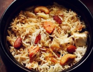 Veg Mughlai Biryani Recipe