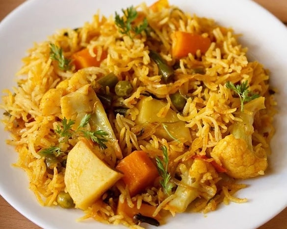 Veg Tehri Recipes