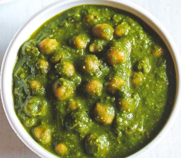 Chole Palak Recipe
